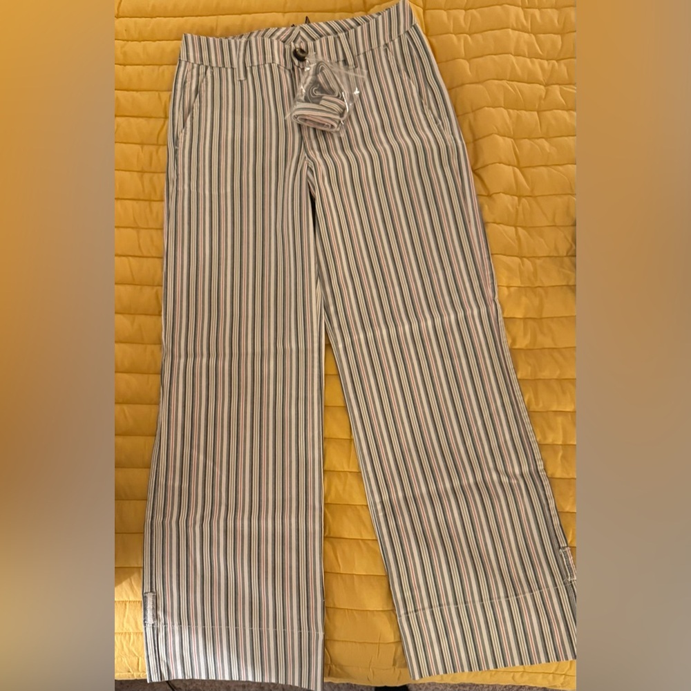 CAbi multi colored striped pant